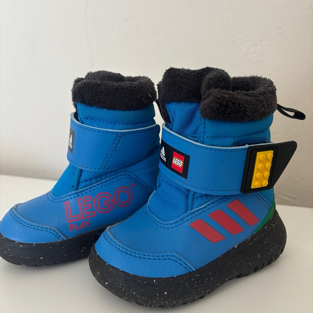 Lego x Adidas Winterplay Snow Boots (Size 5K) - Excellent Condition